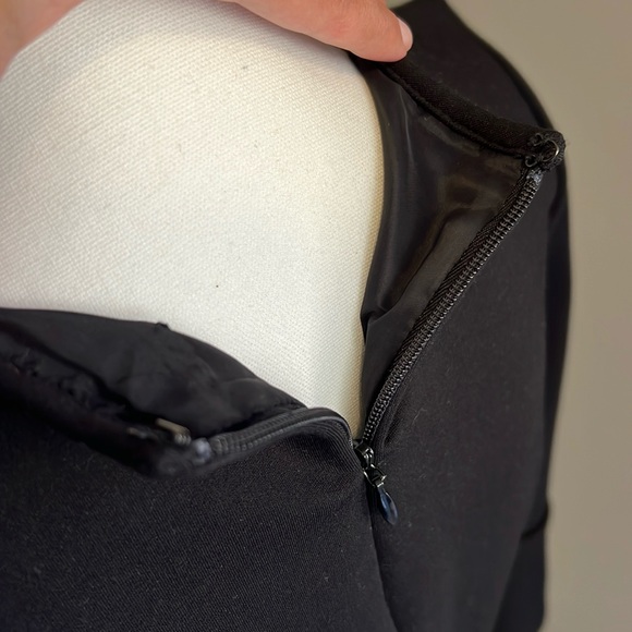 Black Jcrew Dress with Bell Sleeves, size 4 - Picture 5 of 5